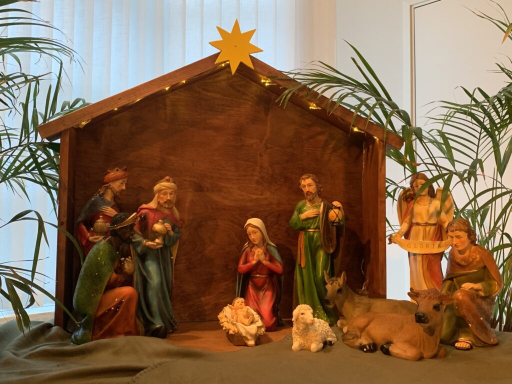 Betelkyrkans julkrubba
